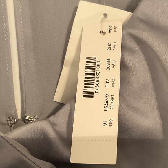 J.Crew Dress in Silver Size 16 NWT - Picture 5 of 7